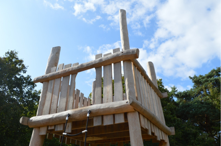 Robinia Uitkijktoren voor openbaar gebruik 220cm x 220cm