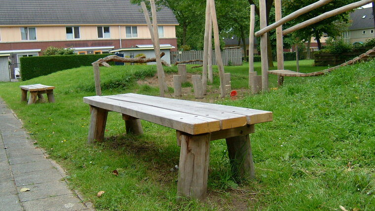 Robinia Zitbank voor openbaar gebruik 200cm x 35cm