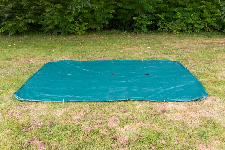 Afdekhoes voor trampoline 215x155 (203) | Groen