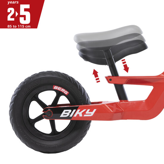 loopfiets BERG Biky Mini Red 29,5 cm