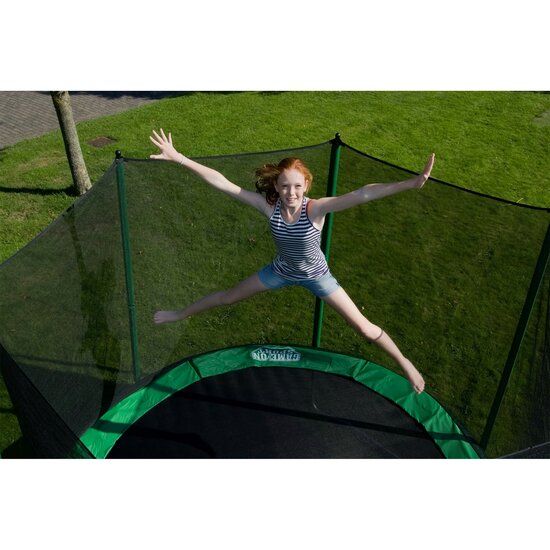 Trampoline randkussen Game On Sport 244cm Groen