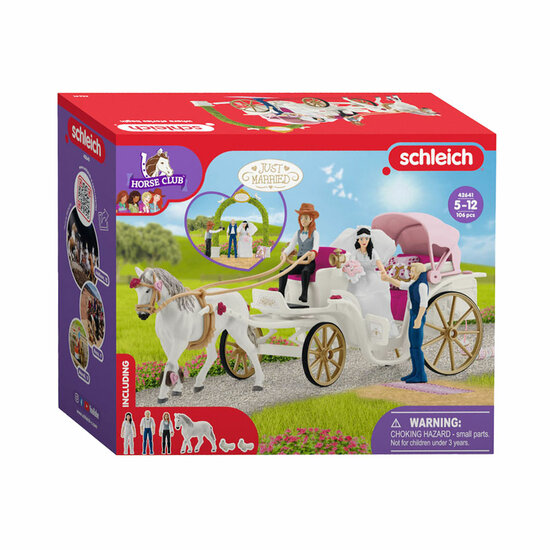 schleich HORSE CLUB Trouwkoets 42641