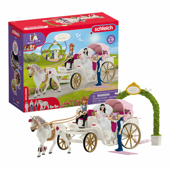 schleich HORSE CLUB Trouwkoets 42641