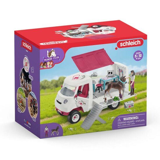 schleich HORSE CLUB Mobiele Dierenarts met Hannover Veulen 42439