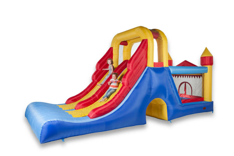 Springkussen Double Mega Slide &ndash; Avyna