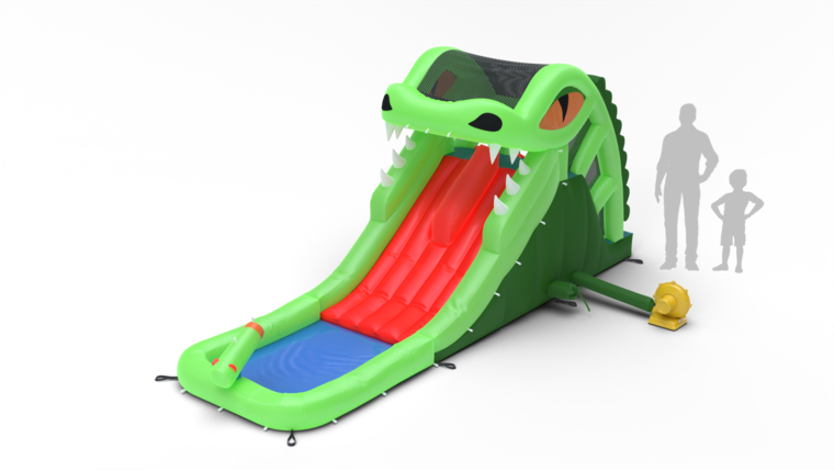 Avyna Springkussen &ndash; Croco Waterslide