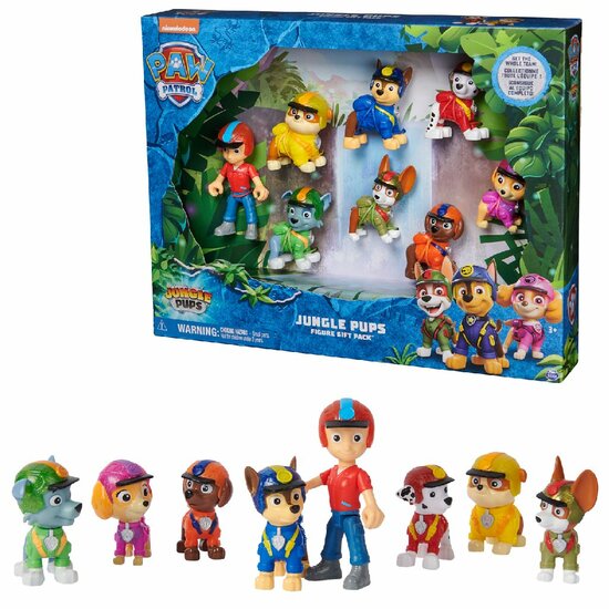 Paw Patrol Jungle Pups Figure Gift Set