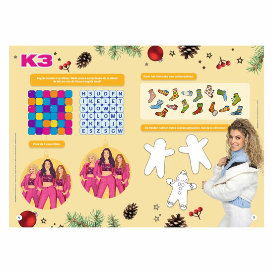 K3 Kerstspecial Doeboek