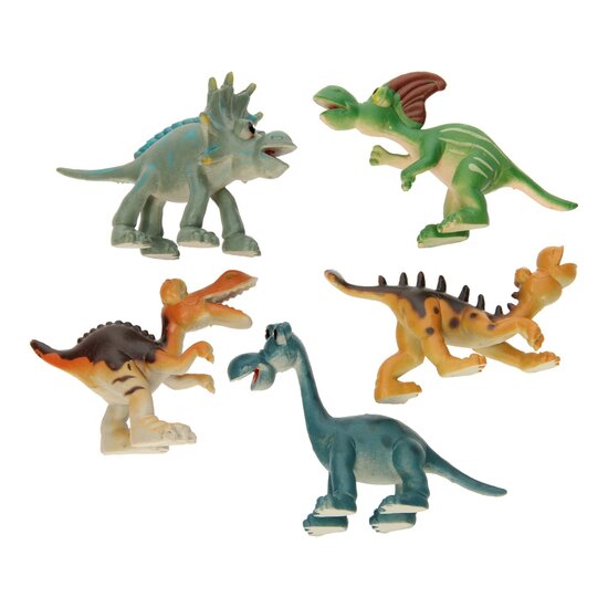 Guitige Dino&#039;s Speelset, 6dlg.