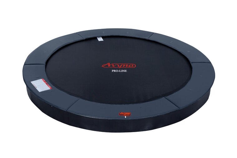 Avyna Trampoline FlatLevel &Oslash;365 met veiligheidsnet | Grijs