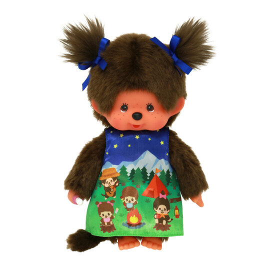 Monchhichi Meisje Camping (20cm)