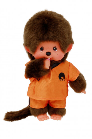 Monchhichi Jongen Voetbal (20cm)