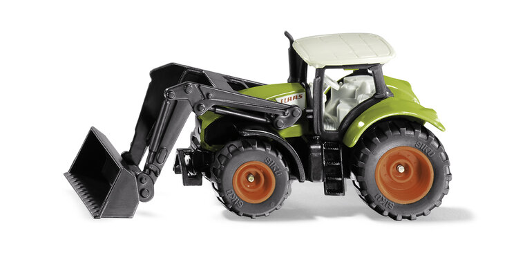 Siku Claas Axion met voorlader  1:87