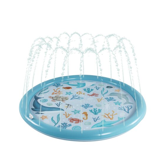 Little Dutch Ocean Dreams Sprinklermat Blauw 150cm