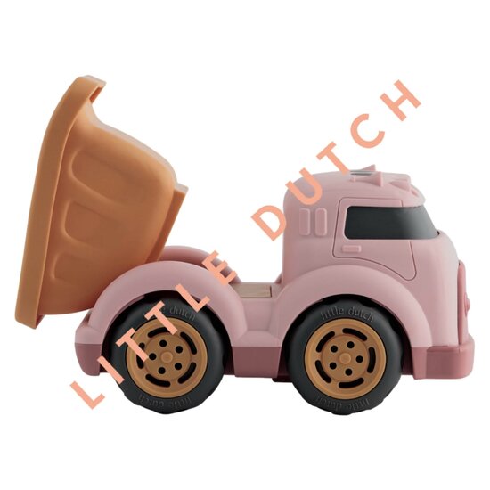 Little Dutch Kiepwagen Roze 17cm