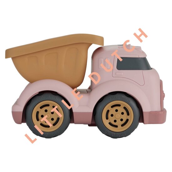 Little Dutch Kiepwagen Roze 17cm