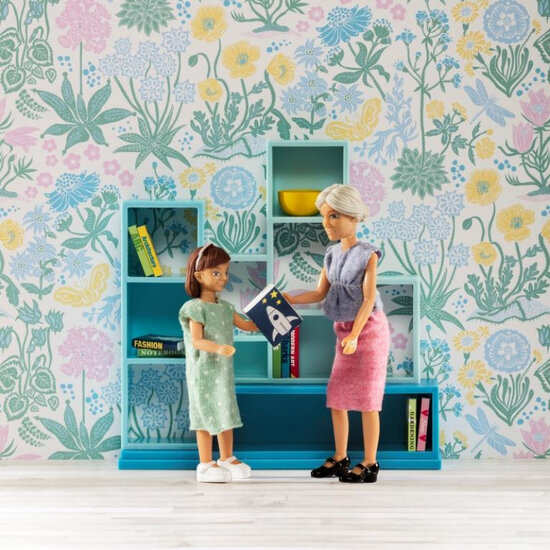 Lundby Poppenhuis Boekenkast