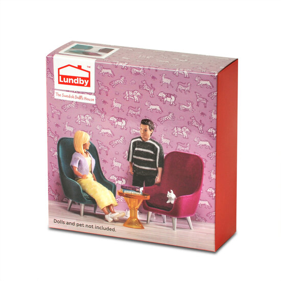 Lundby Poppenhuis Fauteuils (Stoelen)