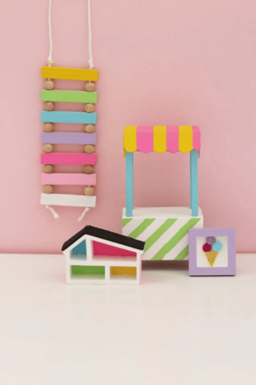 Lundby Poppenhuis Houten Poppenhuismeubels Diy - Spelenset