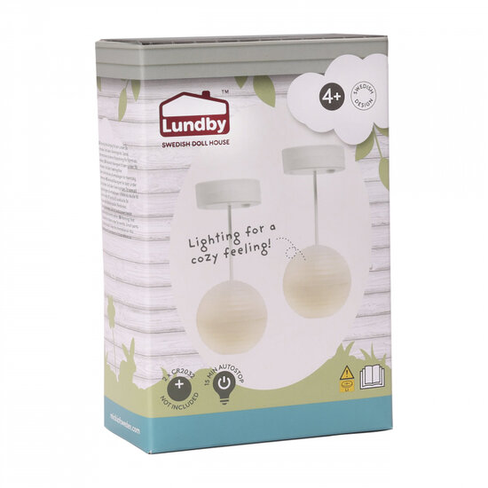 Lundby Poppenhuis Set - Chinese Hanglampen Led