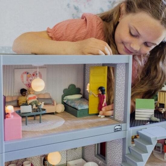 Lundby Set - Poppenhuisfamilie &#039;Jamie&#039; (5-Delig)