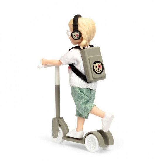 Lundby Set - Speelfiguur Kind Met Kickbike