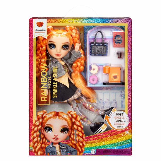 Rainbow HighSparkle and Shine Fashion Modepop - Clementine