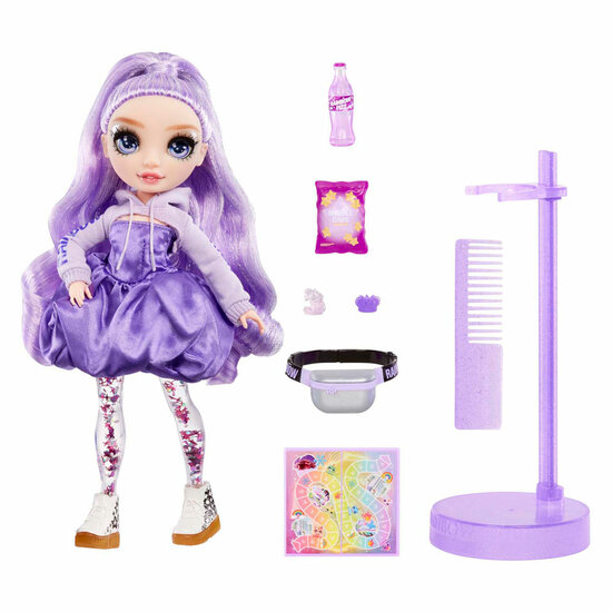 Rainbow High Sparkle &amp; Shine Modepop - Viola