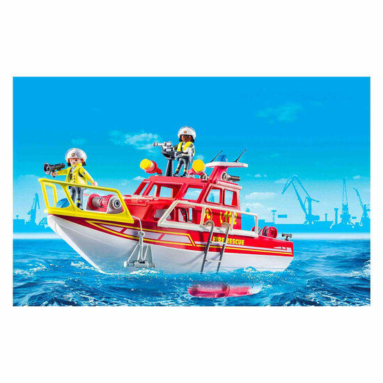 Playmobil Brandweer Brandweerboot - 71598