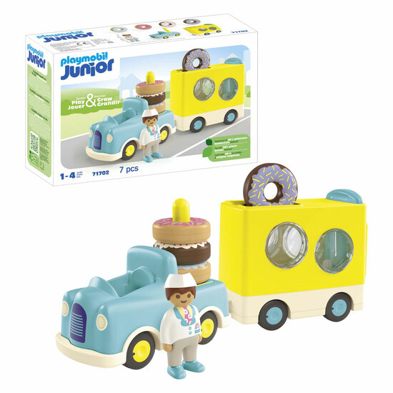 Playmobil 1.2.3. Donut Truck - 71702