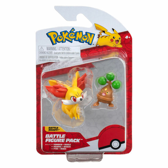 Pok&eacute;mon Battle Figuren - Fennekin &amp; Bonsly, 2st.