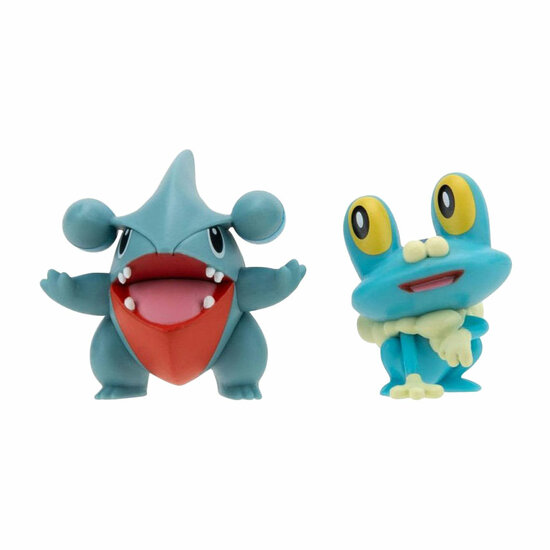 Pok&eacute;mon Battle Figuren - Gible &amp; Froakie, 2st.