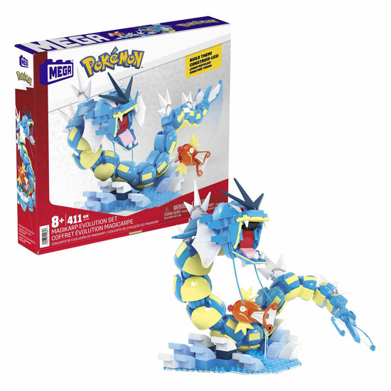 Mega Construx Pok&eacute;mon Bouwset Magikarp Evolution