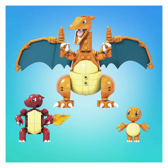 Mega Construx Pok&eacute;mon Bouwset Charmander Evolution