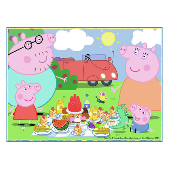 Legpuzzel Peppa Pig 4in1, 24st.