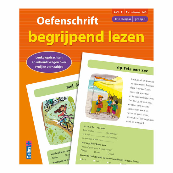 Oefenschrift begrijpend lezen AVI:1 - AVI nieuw: M3