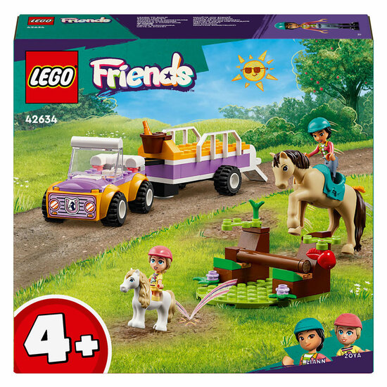 LEGO Friends 42634 Paard en Pony Aanhangwagen