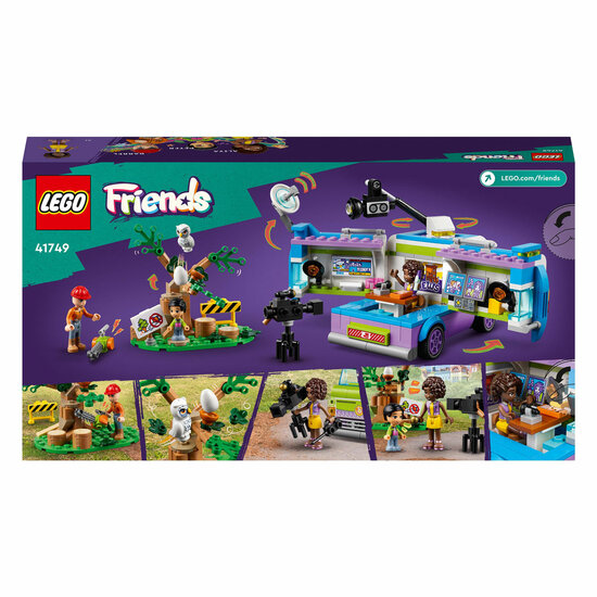 LEGO Friends 41749 Nieuwsbusje