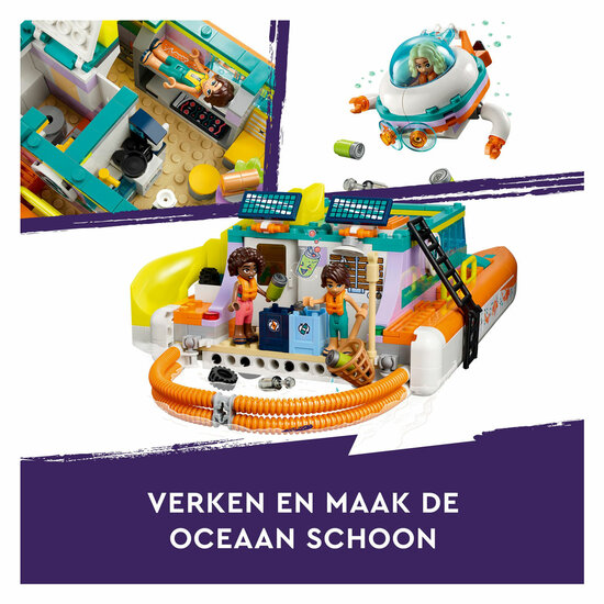 LEGO Friends 41734 Reddingsboot op Zee