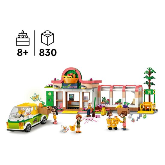 LEGO Friends 41729 Biologische Supermarkt