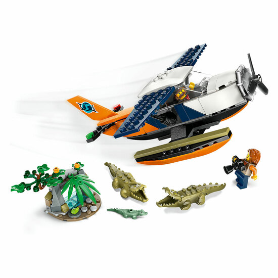 LEGO City 60425 Jungleonderzoekers: Watervliegtuig