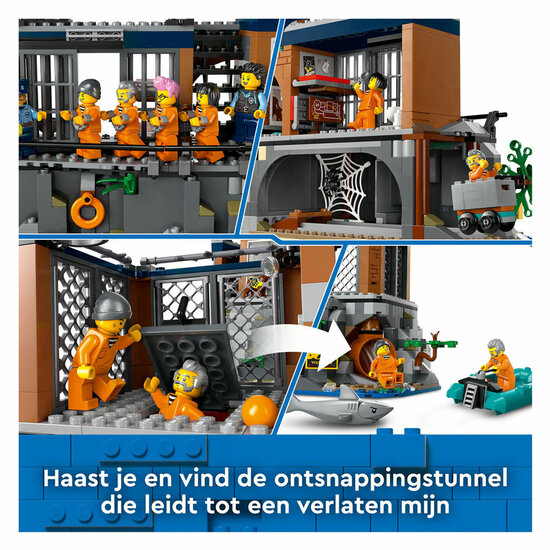 LEGO City 60419 Politiegevangeniseiland