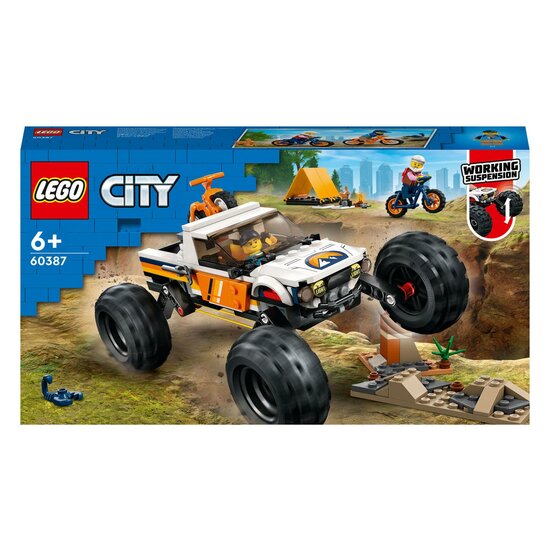 LEGO City 60387 4x4 Terreinwagen Avonturen