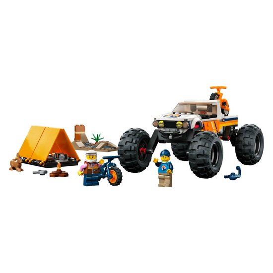 LEGO City 60387 4x4 Terreinwagen Avonturen