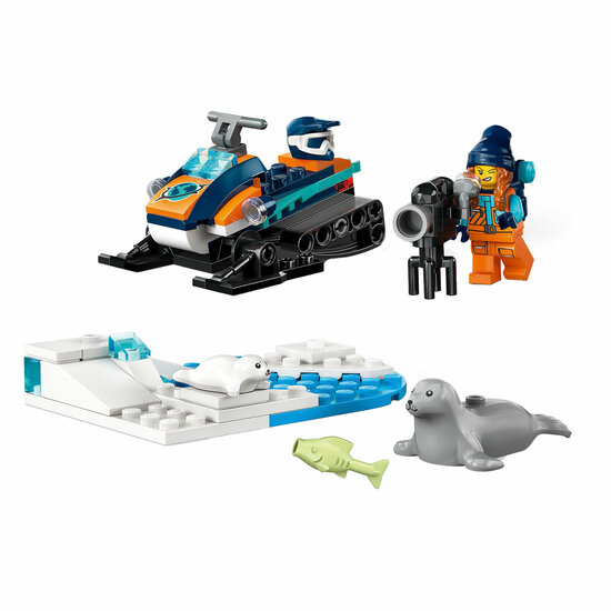 LEGO City 60376 Sneeuwscooter Voor Poolonderzoek