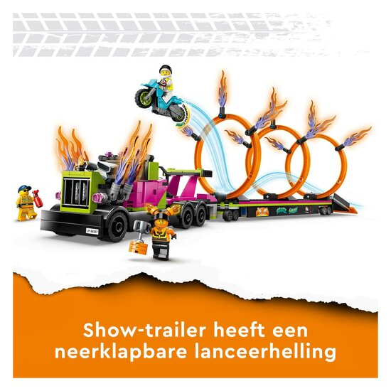 LEGO City 60357 Stunttruck &amp; Ring of Fire-Uitdaging