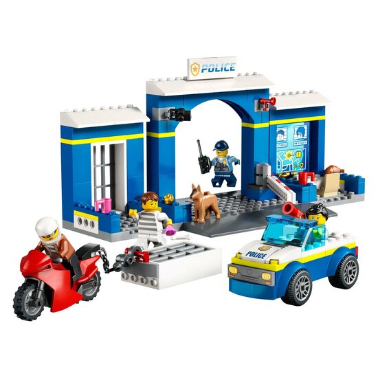 LEGO City 60370 Achtervolging Politiebureau