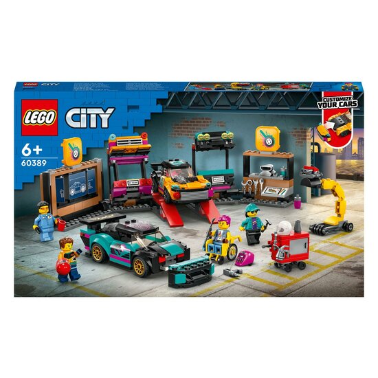 LEGO City 60389 Garage voor Aanpasbare Auto&#039;s