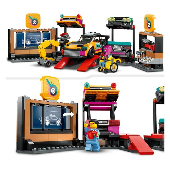 LEGO City 60389 Garage voor Aanpasbare Auto&#039;s