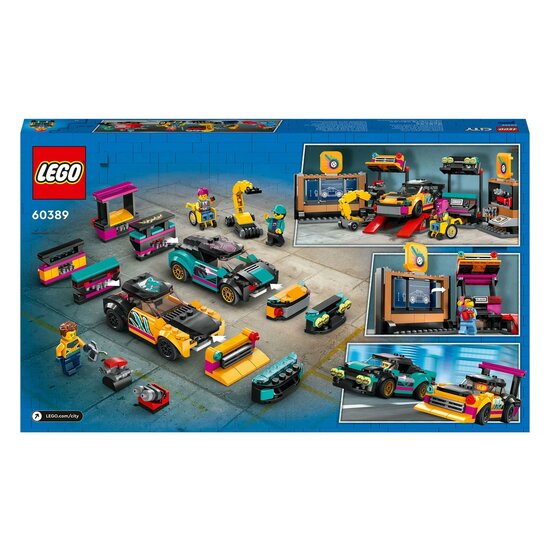 LEGO City 60389 Garage voor Aanpasbare Auto&#039;s